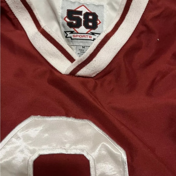 Oklahoma Sooners Pull Over Jacket Adult Size Medium NCAA Fan School - Picture 1 of 3